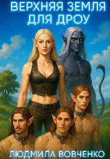 Обложка книги «Верхняя земля для дроу.» — Людмила Вовченко, ISBN 9785524035837