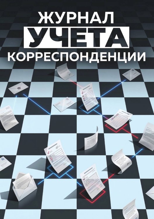 Обложка книги «Журнал учета корреспонденции, Дизайн: "МЕТРАНПАЖ", 100 страниц. Для администратора, бизнес ассистента, секретаря. Мягкая обложка, А5» — Нет автора, ISBN 9785521986408
