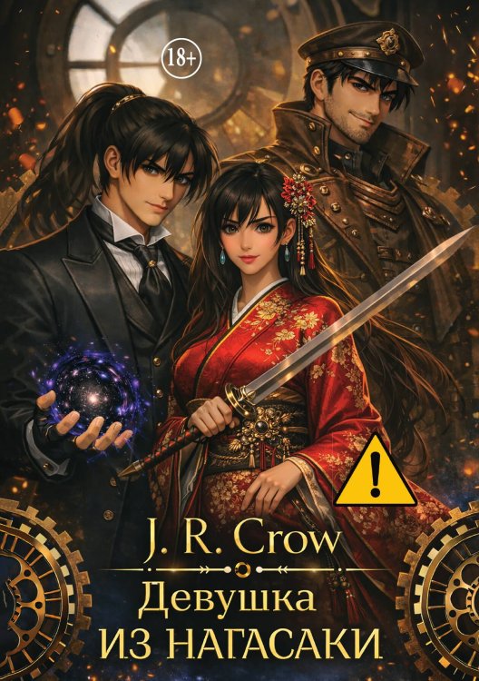 Обложка книги «Девушка из Нагасаки» — J. R. Crow, ISBN 9785521991563