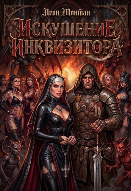Обложка книги «Искушение инквизитора» — Леон Монтан, ISBN 9785524028785