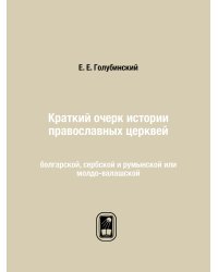 Краткий очерк истории православных церквей