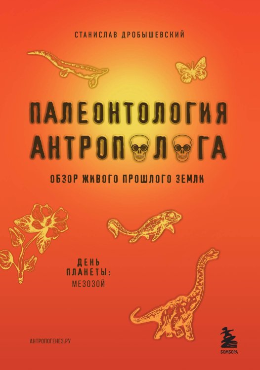 Палеонтология антрополога. Том 2. Мезозой Обложка книги «Палеонтология антрополога. Том 2. Мезозой» — Дробышевский Станислав Владимирович, ISBN 9785042123764