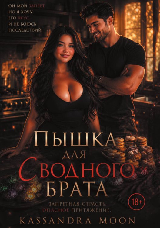 Обложка книги «Пышка для (сводного) брата» — Kassandra Moon, ISBN 9785521999965