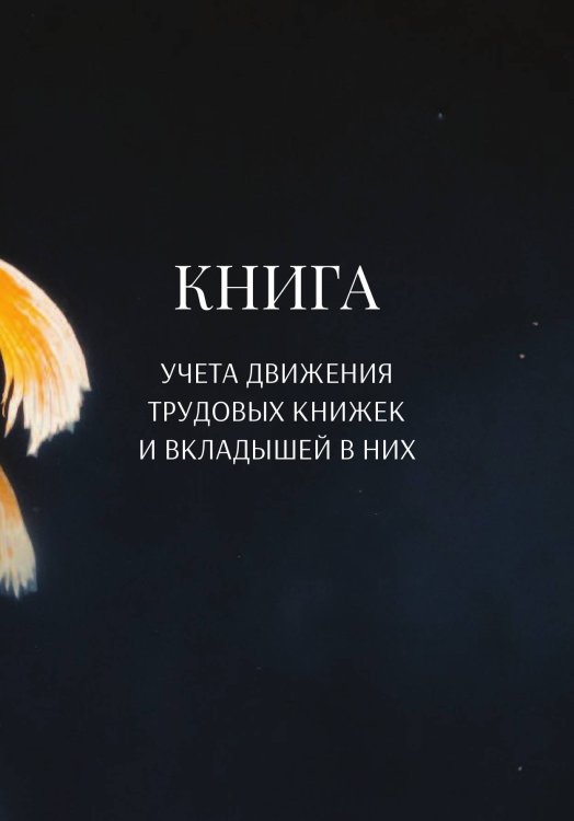 Обложка книги «Книга учета трудовых книжек и вкладыщей к ним» — автора нет, ISBN 9785521888047