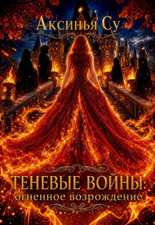 Теневые войны: огненное возрождение Обложка книги «Теневые войны: огненное возрождение» — Аксинья Су, ISBN 9785524035691