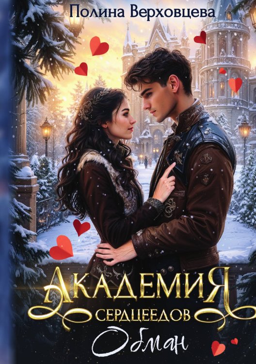 Обложка книги «Академия сердцеедов. Обман» — Полина Верховцева, ISBN 9785517134820