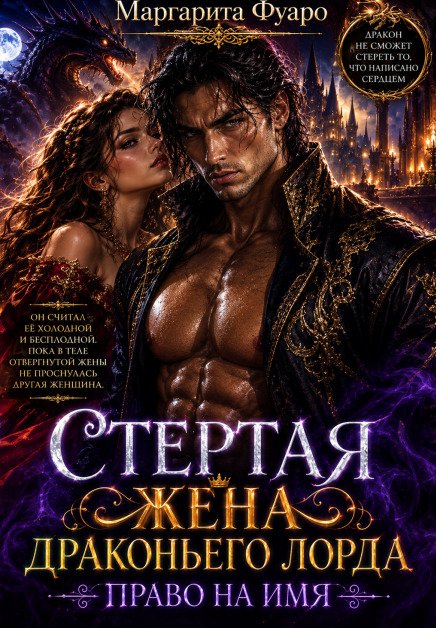 Обложка книги «Стертая Жена Дракона. Право на Имя» — Маргарита Фуаро, ISBN 9785524042637