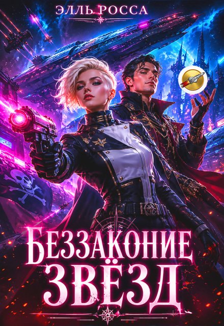 Обложка книги «Беззаконие звёзд» — Элль Росса, ISBN 9785524027160