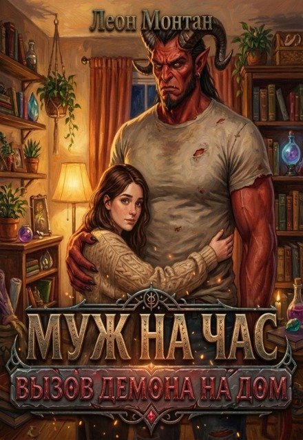 Обложка книги «Муж на час. Вызов демона на дом.» — Леон Монтан, ISBN 9785524028808