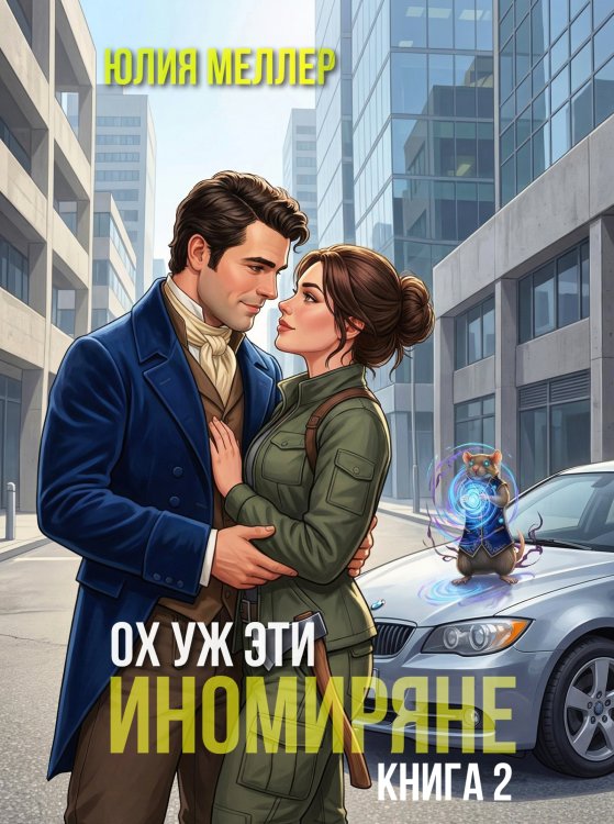 Обложка книги «Ох уж эти иномиряне!» — Юлия Меллер, ISBN 9785524036940