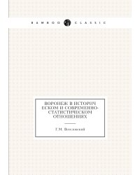 Воронеж в историческом и современно-статистическом отношениях