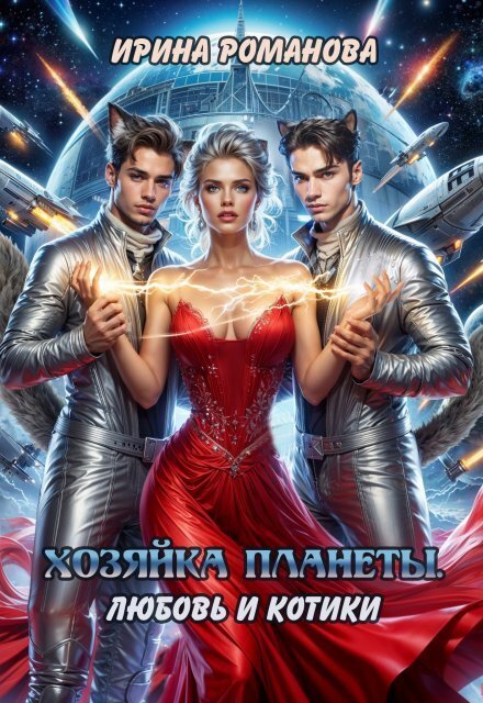 Обложка книги «Хозяйка планеты. Любовь и котики» — Ирина Романова, ISBN 9785524023254