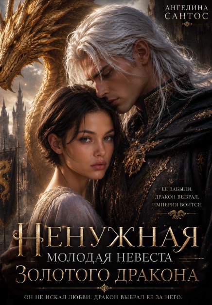 Обложка книги «Ненужная молодая невеста золотого дракона» — Ангелина Сантос, ISBN 9785524045041