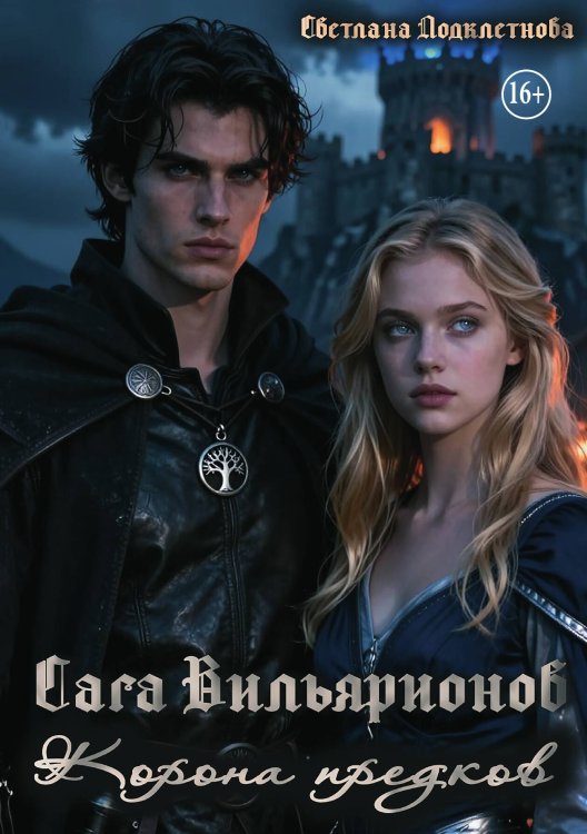 Обложка книги «Сага Вильярионов: Корона предков» — Светлана Подклетнова, ISBN 9785521991549
