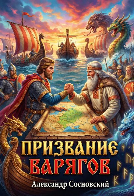 Обложка книги «Призвание варягов» — Александр Сосновский, ISBN 9785524032959
