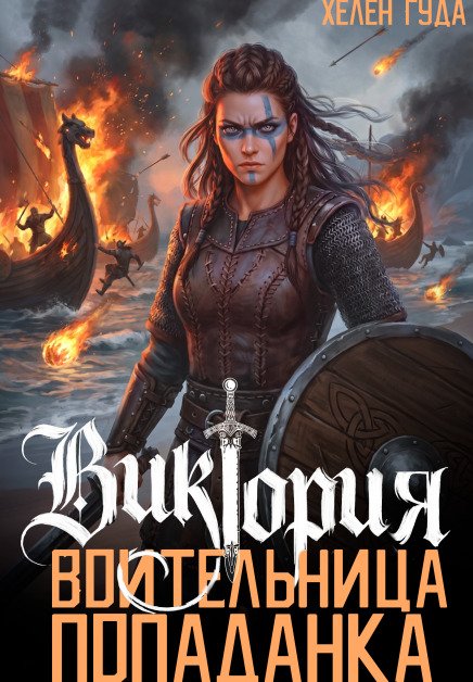 Обложка книги «Виктория. Воительница - попаданка» — Хелен Гуда, ISBN 9785524043207