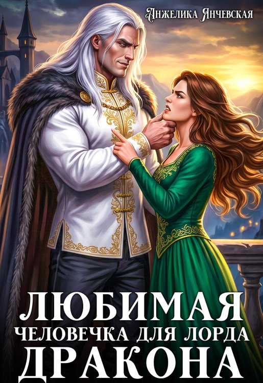 Обложка книги «Любимая человечка для лорда дракона» — Анжелика Янчевская, ISBN 9785524028662