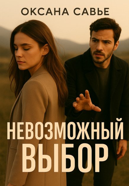 Обложка книги «Невозможный выбор» — Оксана Савье, ISBN 9785524033864