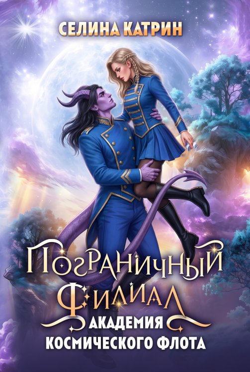 Обложка книги «Академия Космического Флота: Пограничный филиал» — Селина Катрин, ISBN 9785524065254