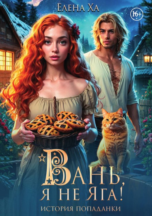 Обложка книги «Вань, я не Яга! История попаданки» — Елена Ха, ISBN 9785521937202