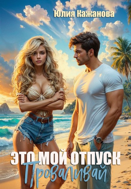 Обложка книги «Это мой отпуск Проваливай» — Юлия Кажанова, ISBN 9785524035080