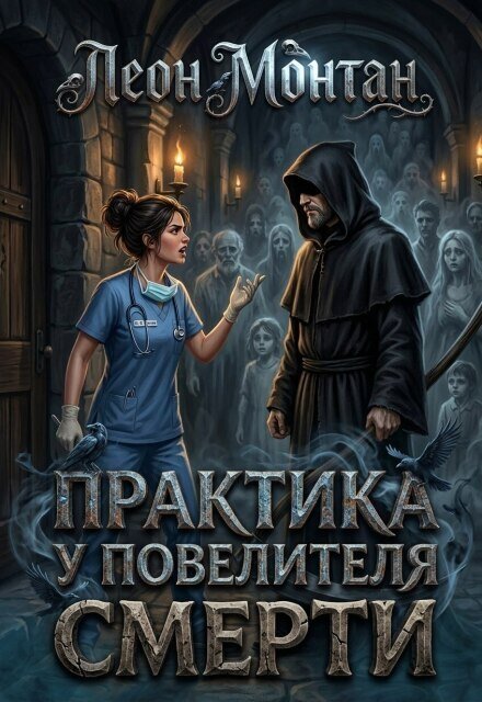 Обложка книги «Практика у Повелителя Смерти» — Леон Монтан, ISBN 9785524028839
