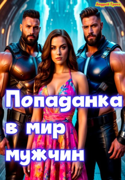 Обложка книги «Попаданка в мире Мужчин» — Андрей Гросс, ISBN 9785524045126