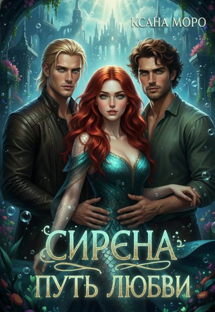 Обложка книги «Сирена: Путь любви» — Ксана Моро, ISBN 9785524051813
