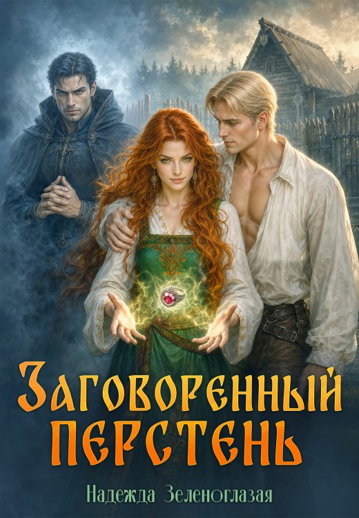 Обложка книги «Заговоренный перстень» — Надежда Зеленоглазая, ISBN 9785524065223