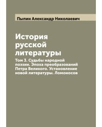 История русской литературы