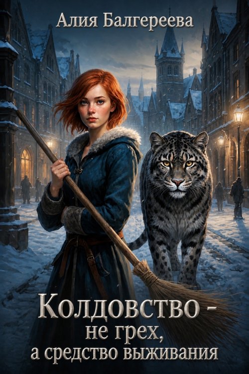 Обложка книги «Колдовство — не грех, а средство выживания» — Алия Балгереева, ISBN 9785524044280