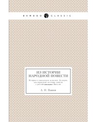 Из истории народной повести