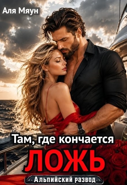 Обложка книги «Там, где кончается ложь» — Аля Мяун, ISBN 9785524043047