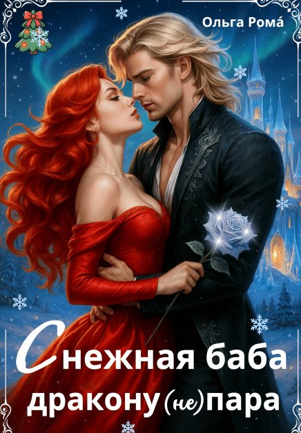 Обложка книги «Снежная баба дракону (не) пара» — Ольга Рома́, ISBN 9785524012845