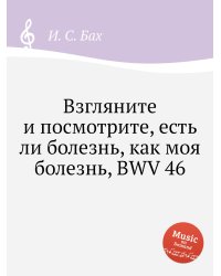 Взгляните и посмотрите, есть ли болезнь, как моя болезнь, BWV 46