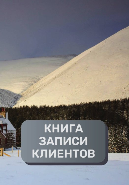 Обложка книги «Книга записи клиентов» — автора нет, ISBN 9785521894482