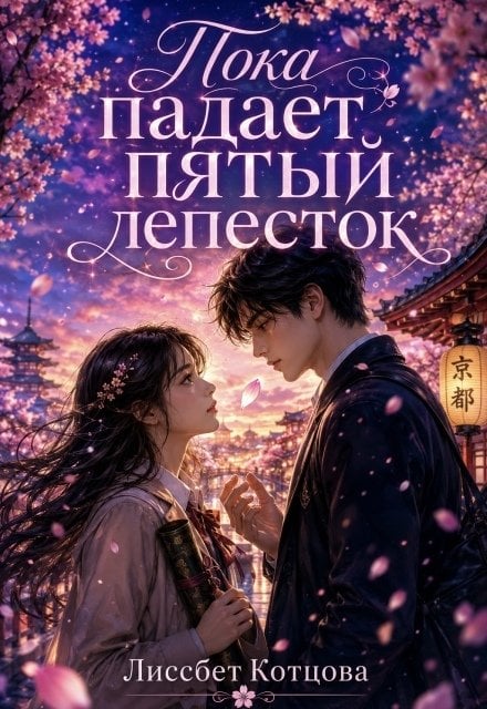 Обложка книги «Пока падает пятый лепесток» — Лиссбет Котцова, ISBN 9785524064325