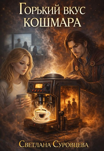 Обложка книги «Горький вкус кошмара» — Светлана Суровцева, ISBN 9785524039491