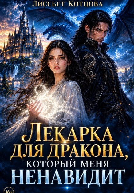 Обложка книги «Лекарка для дракона, который меня ненавидит» — Лиссбет Котцова, ISBN 9785524064295