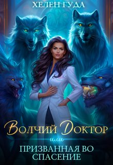 Обложка книги «Волчий доктор или Призванная во спасение» — Хелен Гуда, ISBN 9785524043221