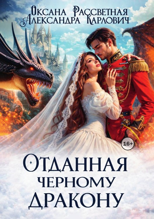 Отданная черному дракону Обложка книги «Отданная черному дракону» — Оксана Рассветная; Александра Карлович, ISBN 9785524003171
