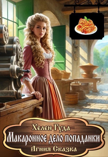 Обложка книги «Макаронное дело попаданки» — Хелен Гуда; Агния Сказка, ISBN 9785524043184