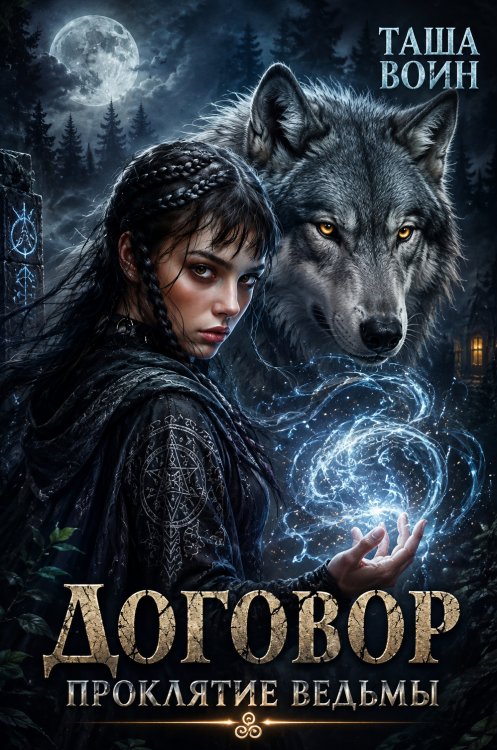 Обложка книги «Договор. Проклятие ведьмы» — Таша Воин, ISBN 9785524018465