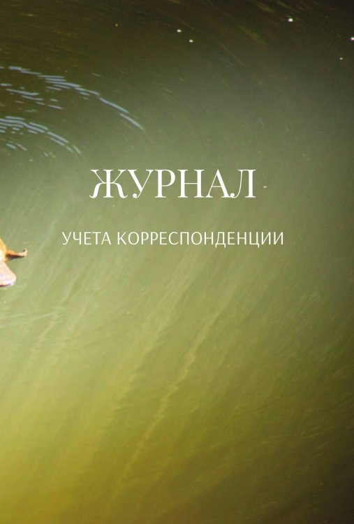 Обложка книги «Журнал учета корреспонденции» — автора нет, ISBN 9785521890163