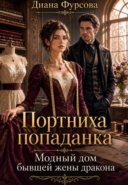 Обложка книги «Портниха-попаданка. Модный дом бывшей жены дракона» — Диана Фурсова, ISBN 9785524028709