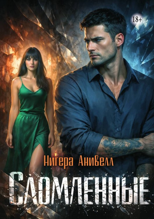 Обложка книги «Сломленные» — Нигера Анивелл, ISBN 9785521984725