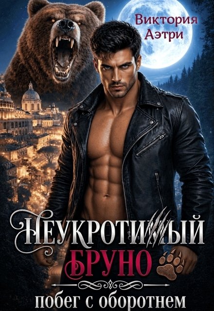 Обложка книги «Неукротимый Бруно. Побег с оборотнем» — Виктория Аэтри, ISBN 9785524037923