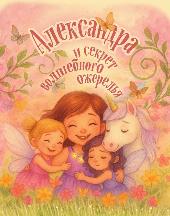 Обложка книги «Александра и секрет волшебного ожерелья. Именная книга для девочек с заданиями» — Нет автора, ISBN 9785042280948