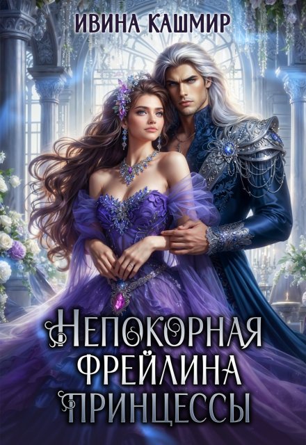 Обложка книги «Непокорная фрейлина принцессы» — Ивина Кашмир, ISBN 9785524020499