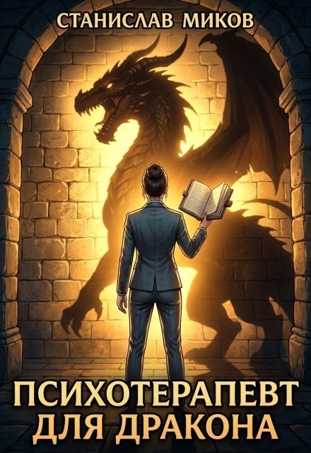 Обложка книги «Психотерапевт для дракона» — Станислав Миков, ISBN 9785524062659